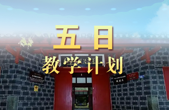 五日教学计划